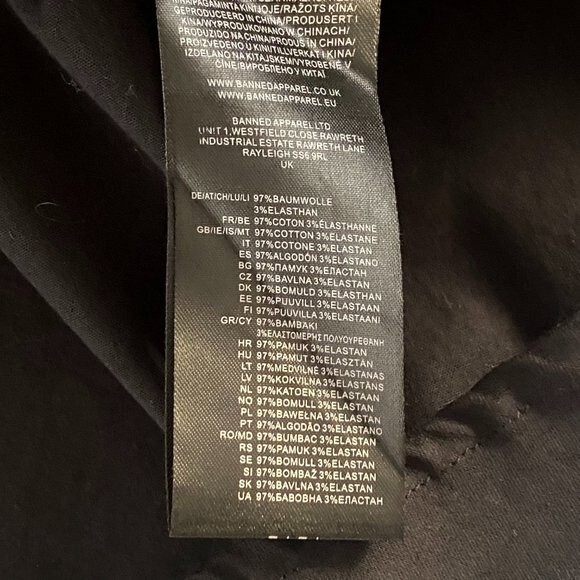 Royal Monk Black Red Strawberry Fields Collar Swing Sleeveless Dress No Belt 3X - Picture 10 of 11